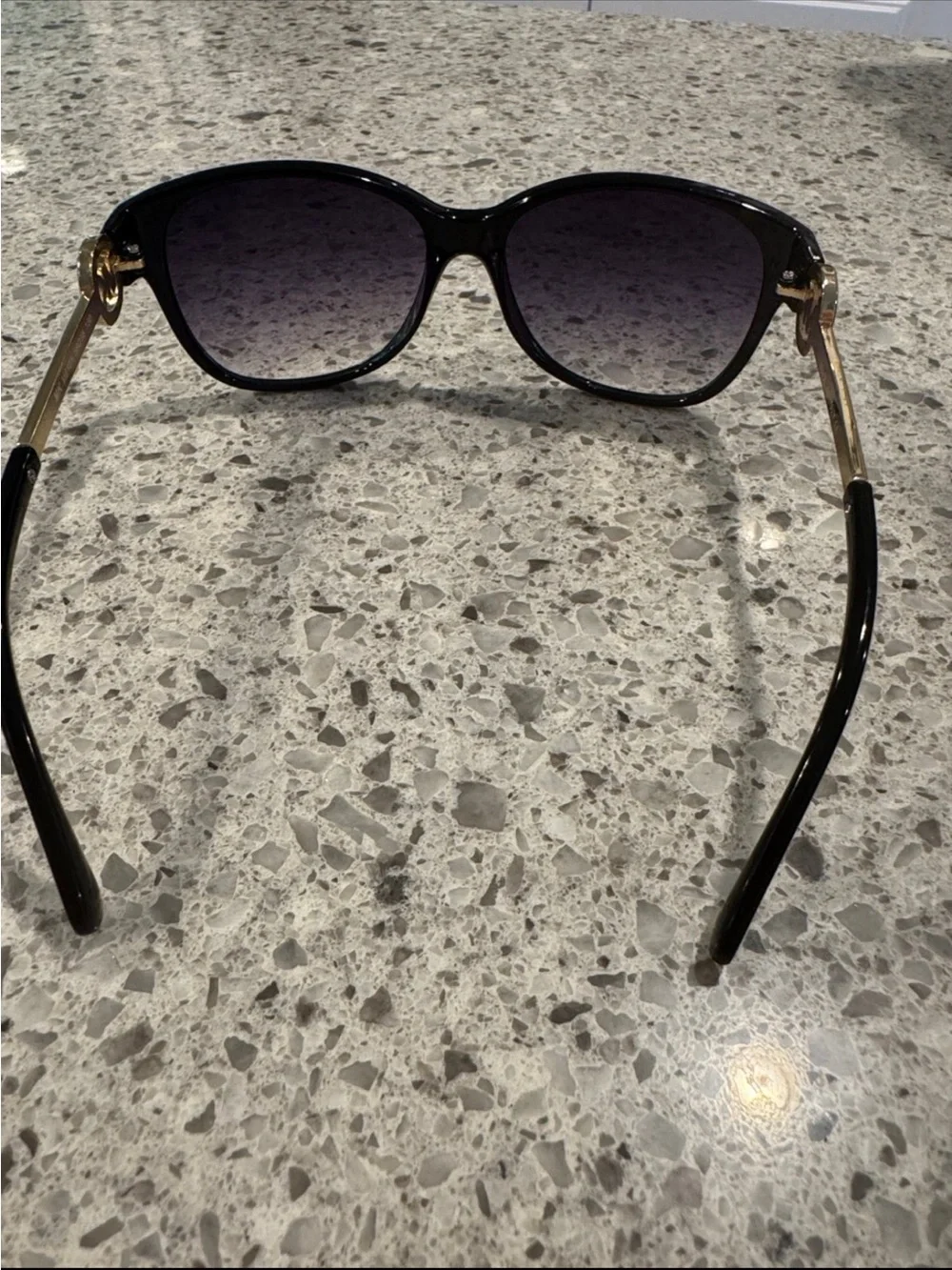 Michael Kors Black Cat-Eye Gradient Sunglasses